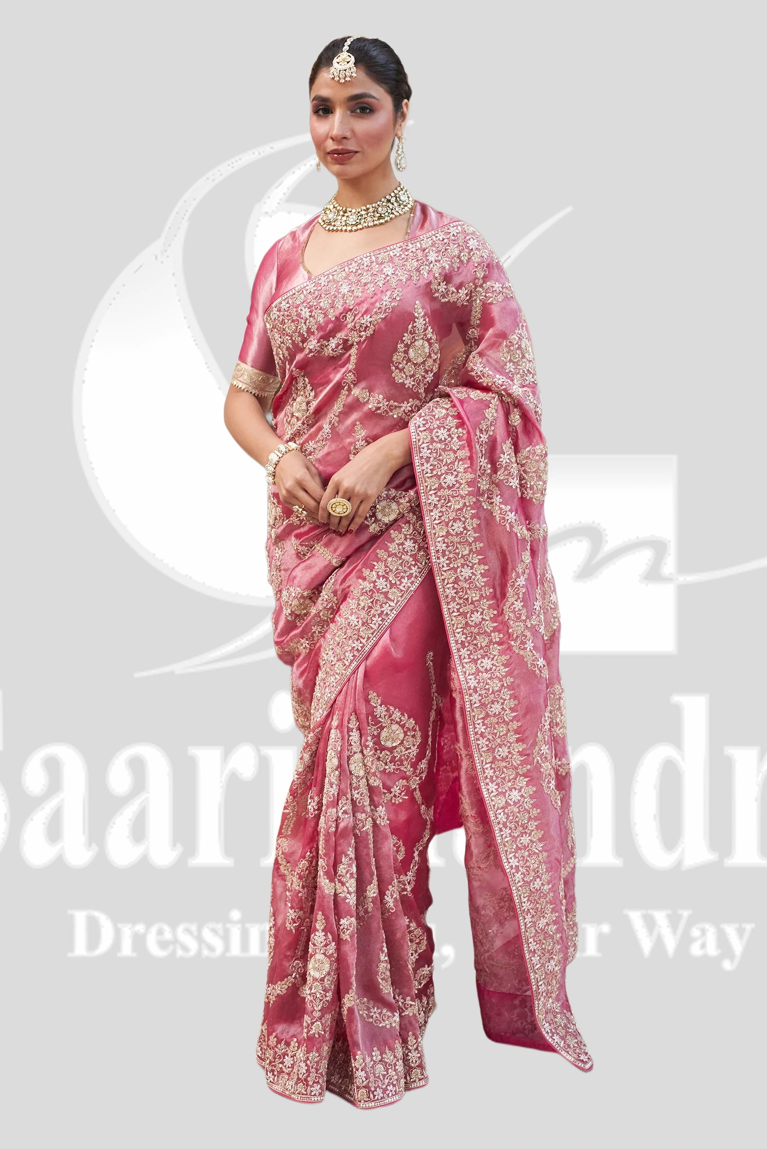 Bridal Saree Design 3